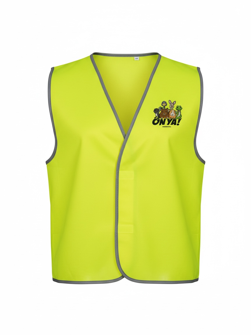 Safety Vest – Hi-Vis Grey Banded Safety Workwear