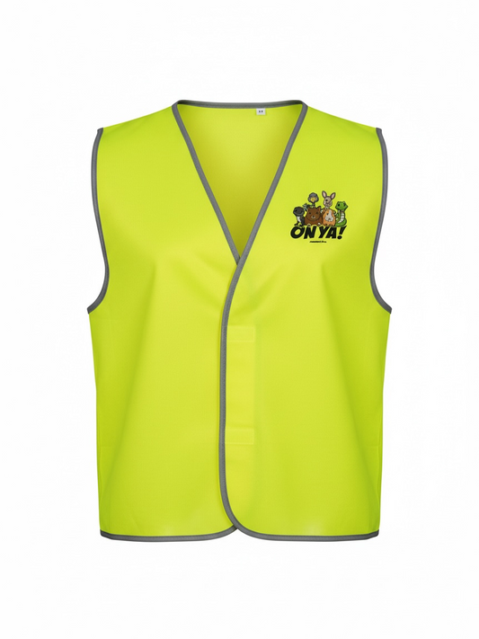 Safety Vest – Hi-Vis Grey Banded Safety Workwear