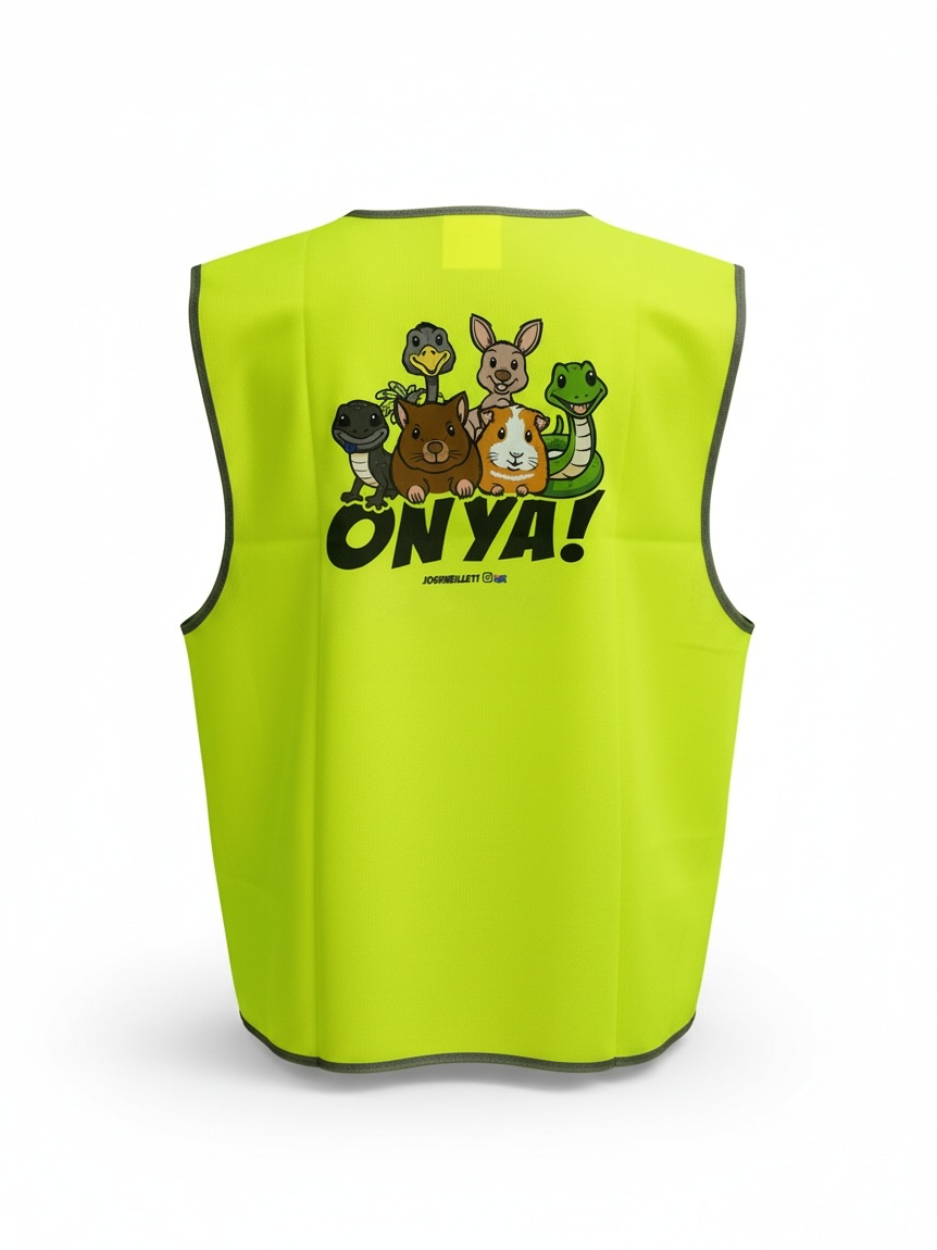 Safety Vest – Hi-Vis Grey Banded Safety Workwear